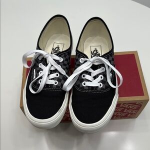 Vans Classic Black and White Sneakers